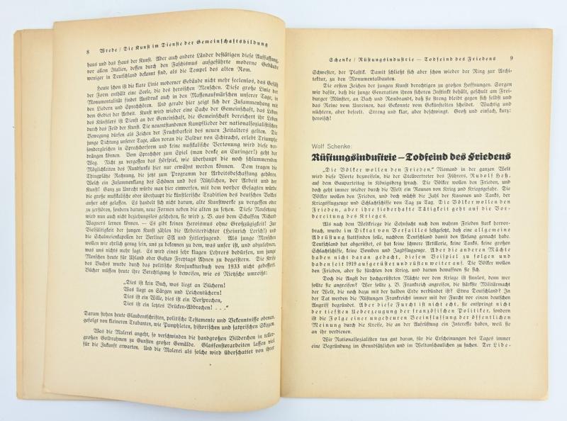 German DJ/HJ Booklet 'Wille und Macht'