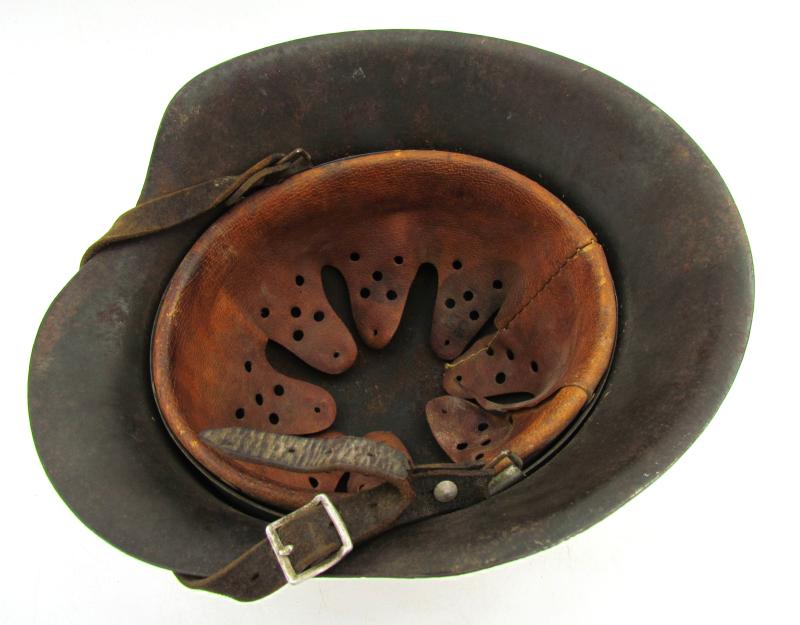 M42 Heer/Waffen-SS no decal steel helmet hkp62