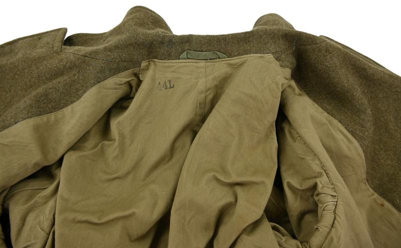 US WW2 Enlisted Men Wool Greatcoat 44L