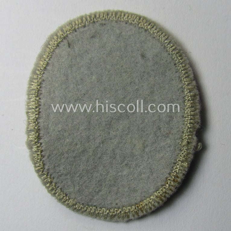 German Red Cross ('DRK' or: 'Deutsches Rotes Kreuz') side-cap eagle to be worn on the specic, greyish-blue-coloured DRK side-caps (ie. 'Schiffchen')