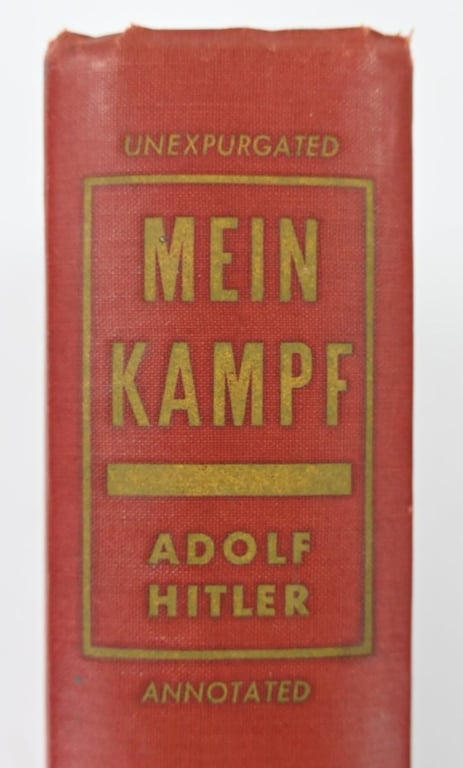American WW2  Adolf Hitler Mein Kampf Book