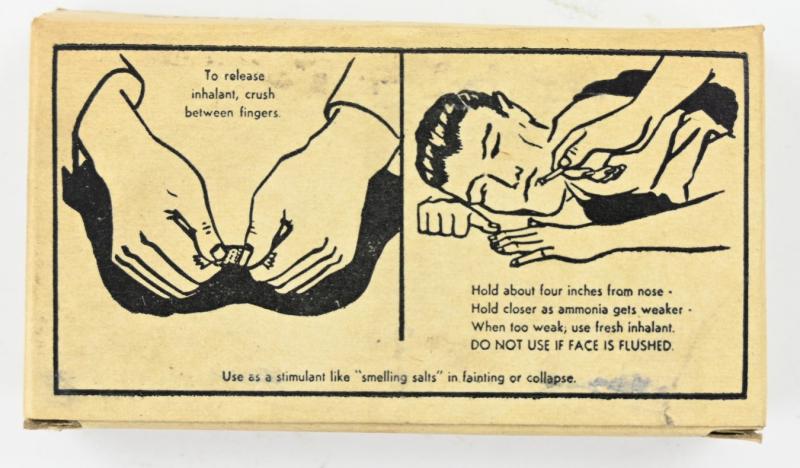 US WW2 Ammonia Inhalants package