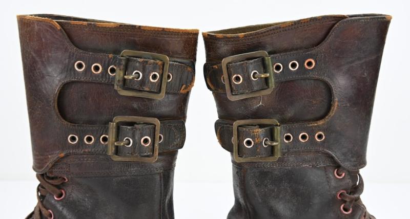 US WW2 Double Buckle Combat Boots