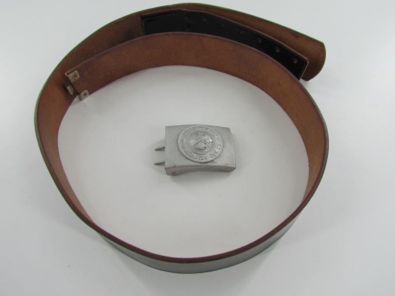 German Fireman's Fire Brigade Belt With Buckle