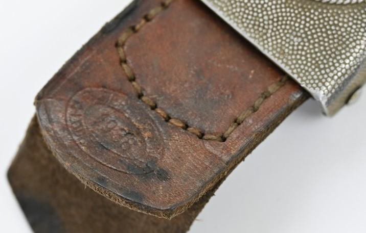 German WH Beltbuckle with Tab 'R.S.&S.'
