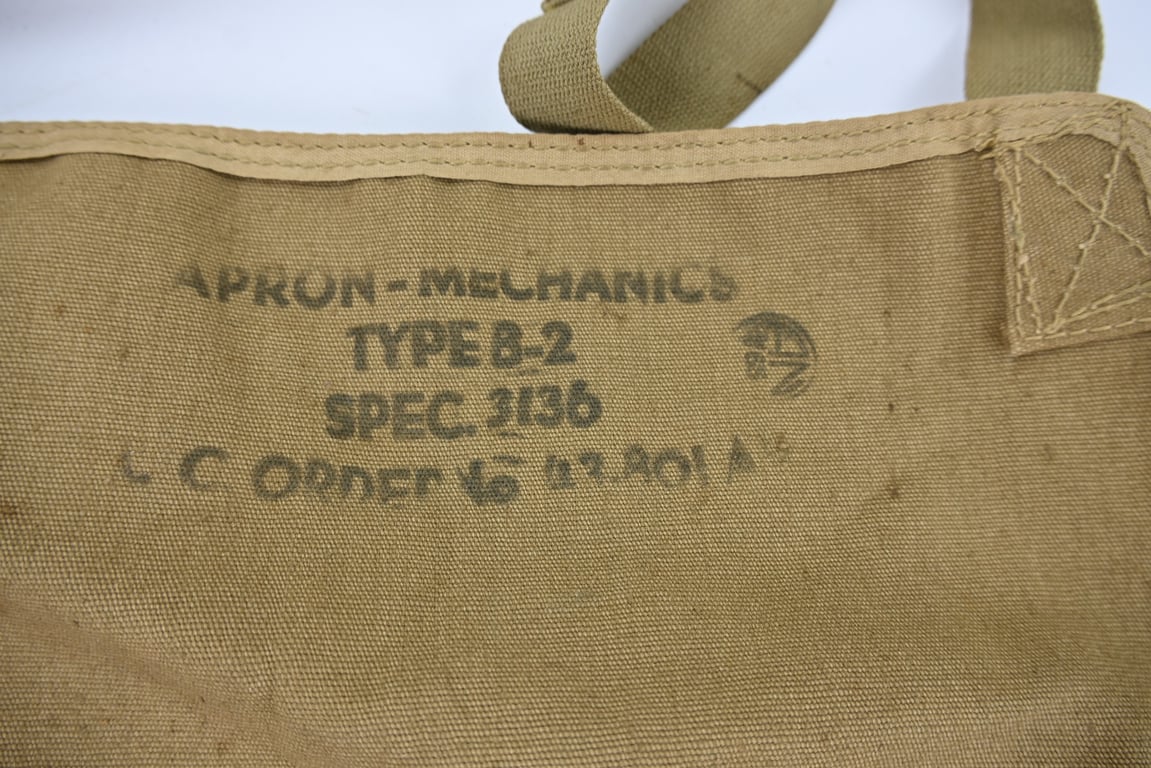 USAAF WW2 Mechanic Apron B-2
