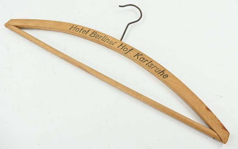 German Third Reich Period Clothing Hanger 'Berliner Hof'