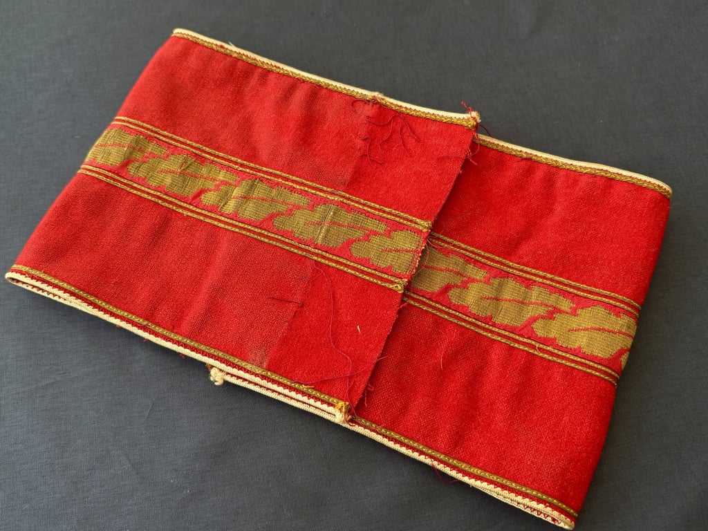 GERMAN WWII RARE THIRD REICH NAZI POLITICAL LEADER KRIEGSLEITER ARMBAND.