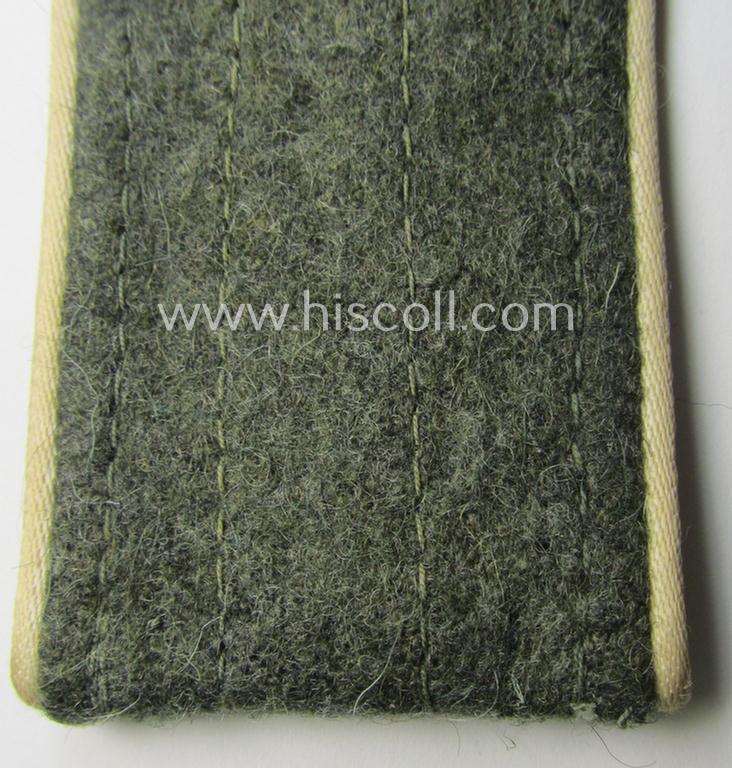 Single, WH (Heeres) later-war period- (ie. 'simplified'- ie. 'M44-'-pattern-) EM-type shoulderstrap: 'Soldat der Infanterie-Trpn.'