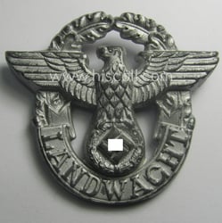 Typical zinc- ie. 'Feinzink'-based - 'Polizei'- (ie. police)...