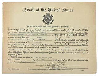 US WW2 Promotion Certificate Cpl. Allen L. Johnson...