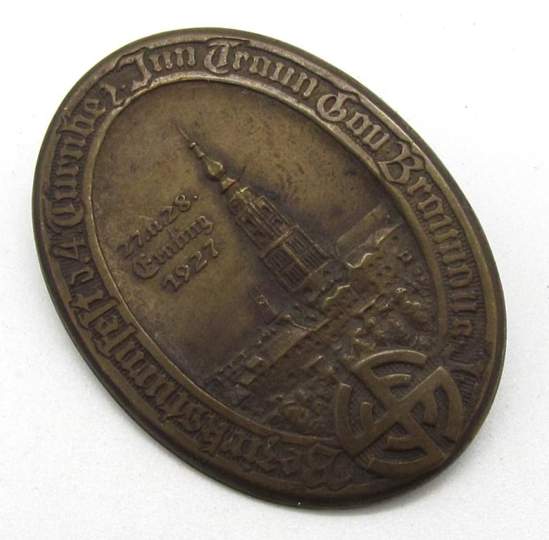 Commemorative Badge – 1st Inn-Donau Turnfest, Enns 1927