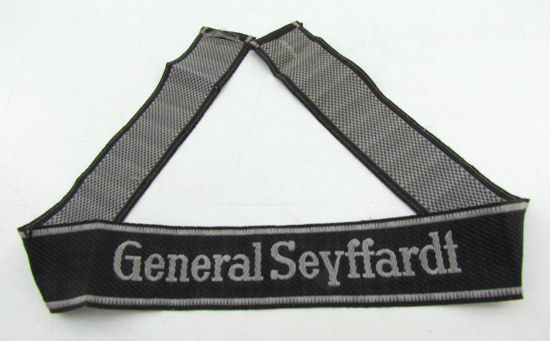 Waffen-SS Panzergrenadier Regiment "General Seyffardt" Bevo Cufftitle