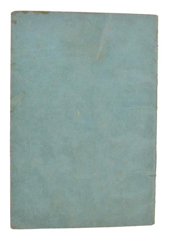 German WW1 Pioneer Song Book