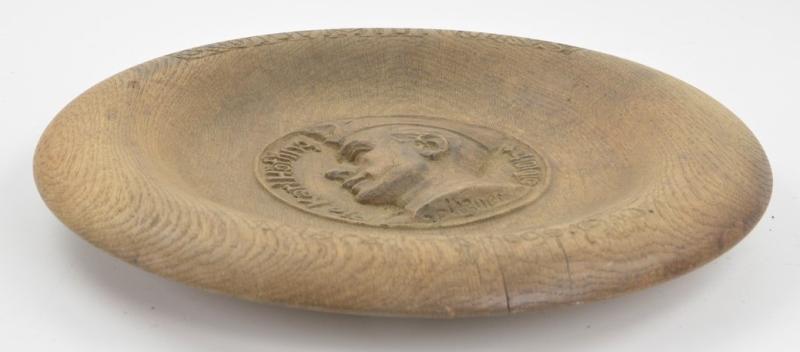 German WH Remembrance Plate 'Pioneer Karl Hoffing'