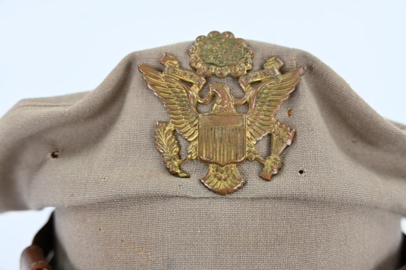 US WW2 Officer's Crusher Visor Cap
