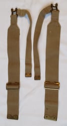 WW2 British backpack 'L' straps