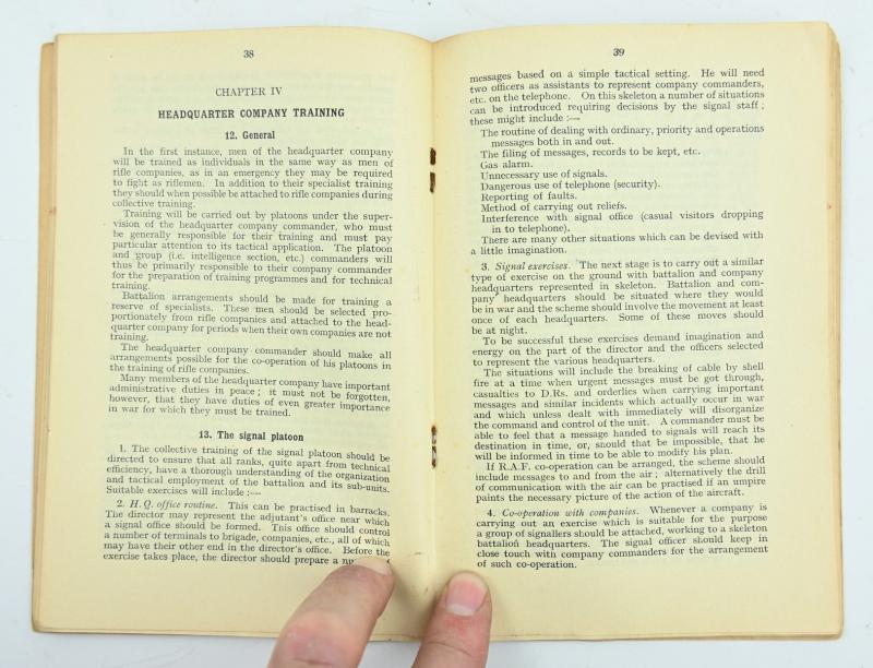 British WW2 Training Pamphlet No.37