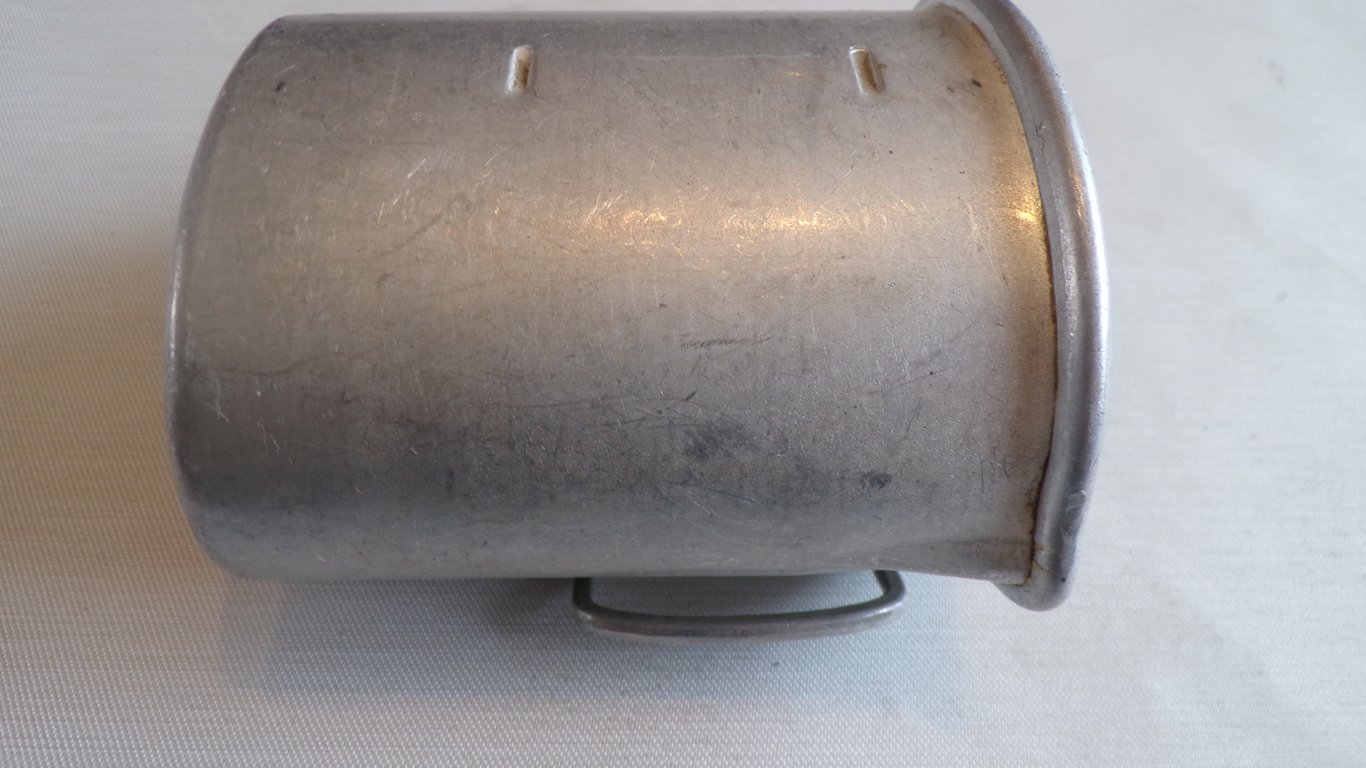 Rare RZM Aluminum Medical Canteen Cup