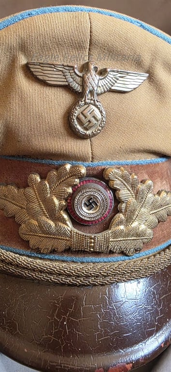 NSDAP Political Leaders Visor Cap