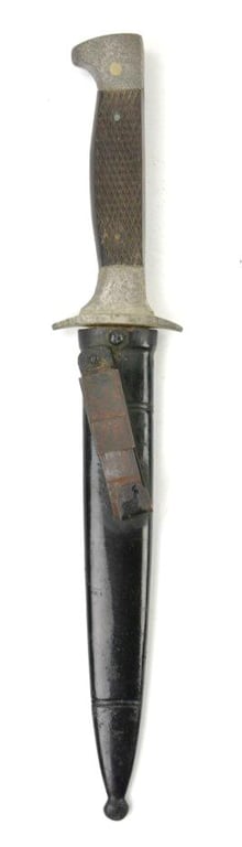 Italian WW2 M-1939 MVSN Black Shirt Combat Knife