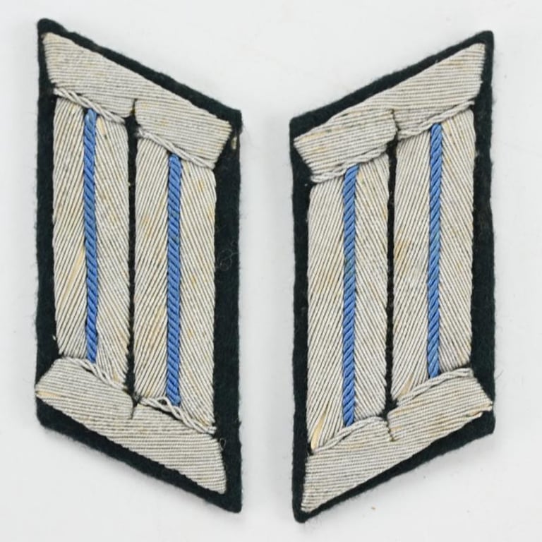 German WH Officer's Medic Collar Tabs