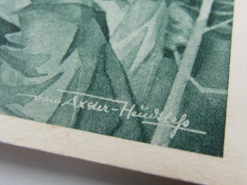 Original German Commemorative Postcard