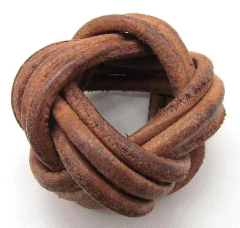 Hitler Youth Leather Knot (HJ Neckerchief Slide)