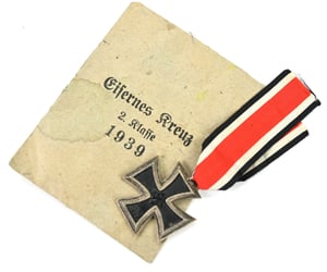 German Iron Cross 2nd Class with Pouch