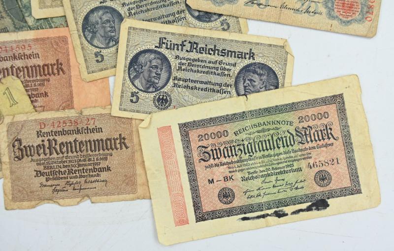German Third Reich Period Banknotes