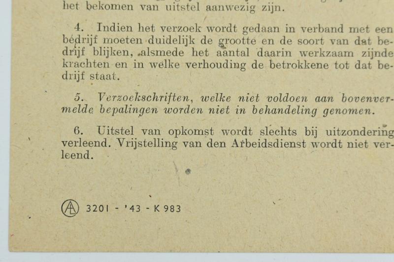 Dutch NAD Member Application Information Leaflet