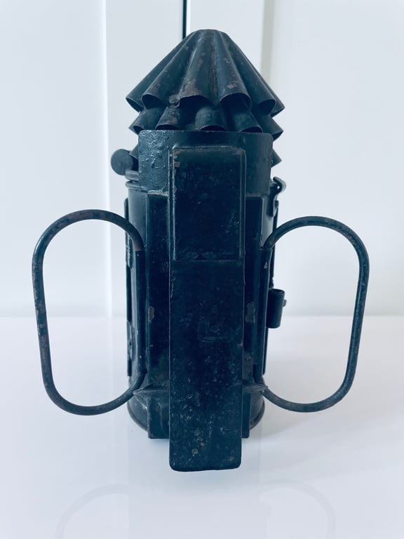 ORIGINAL P. Cs 1860s VICTORIAN HAND-HELD LANTERN BY RARE MAKER HIATT & Co. ADDITIONAL PHOTOS
