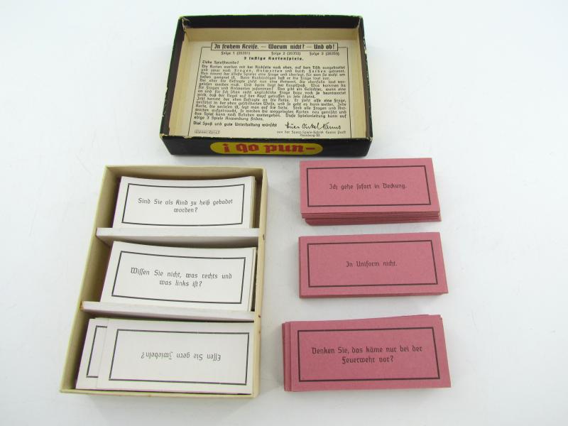 German Cardgame 'Und ob!'