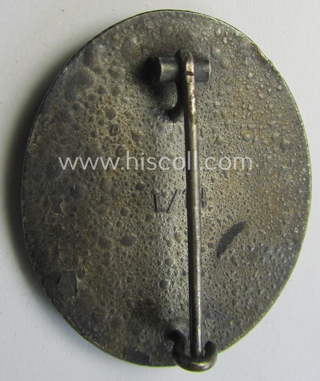 'Verwundeten-Abzeichen in Silber' being a maker- (ie. 'L/14'-) marked example by the: 'Friedrich Orth'