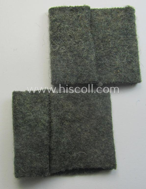 Pair of WH (Heeres) 'Pioniere'-related, 'Schulterstück-Überschuben': 'Soldat u. Mitglied des Festungsbau-Batallions 149'