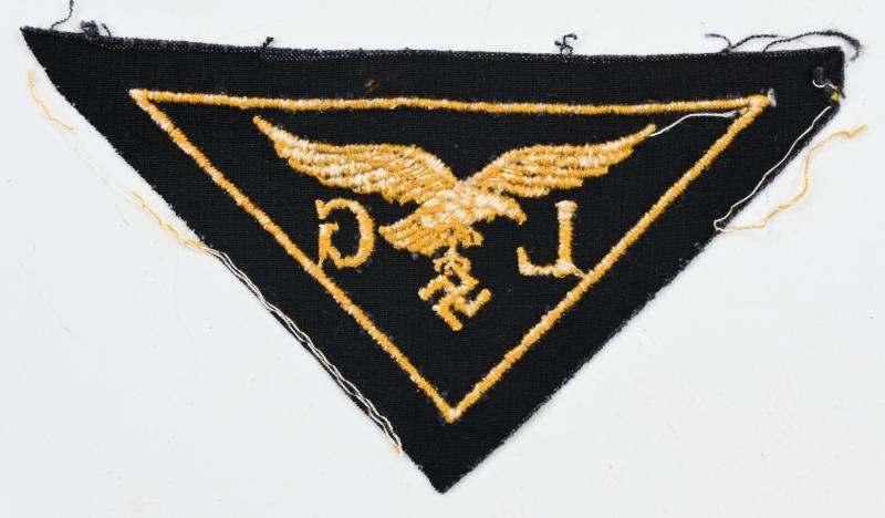 German LW Sleeve Triangle Badge LG