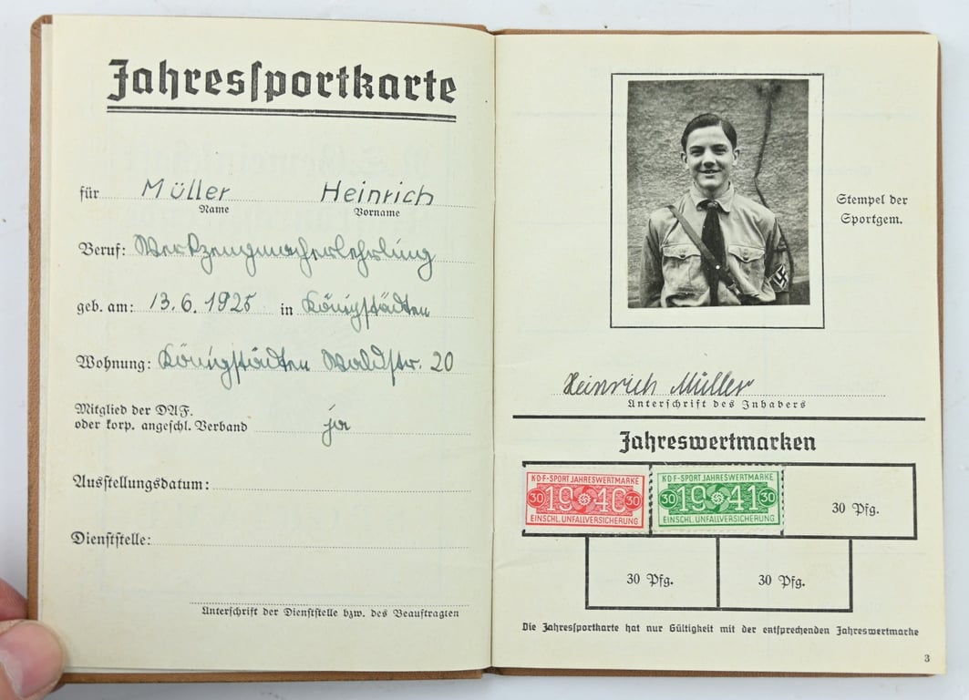 German DAF Sports Pass