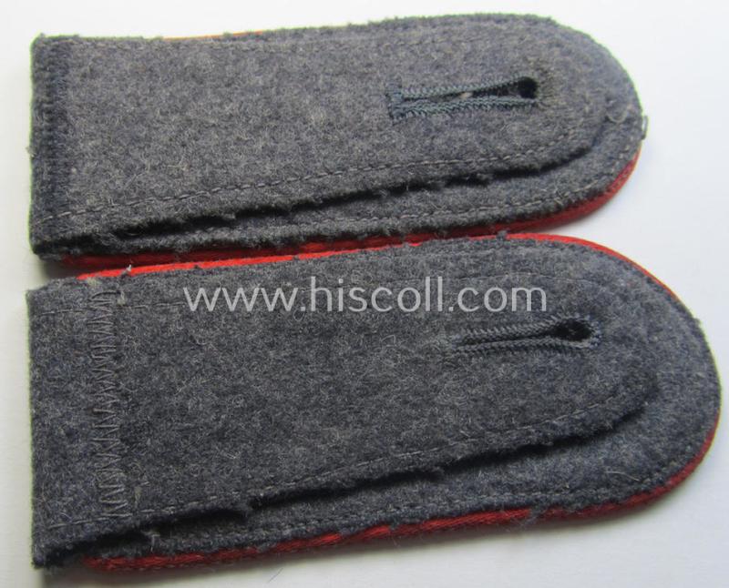 Pair of WH (Luftwaffe) EM-type shoulderstraps: 'Sld. eines Flakartillerie-Rgts. o. Abtlgs.'