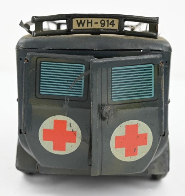German WW2 Tippco Haußer Tinplate Wehrmacht Ambulance