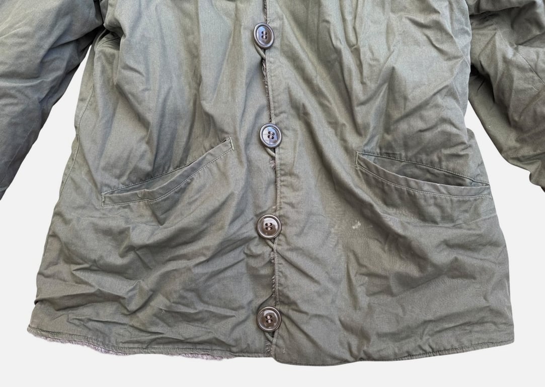 Original U.S. Army WWII M-1943 Field Pile Jacket.