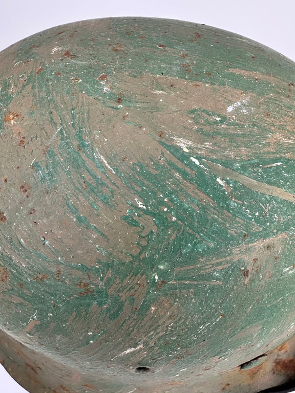 Untouched m42 Camo Helmet.