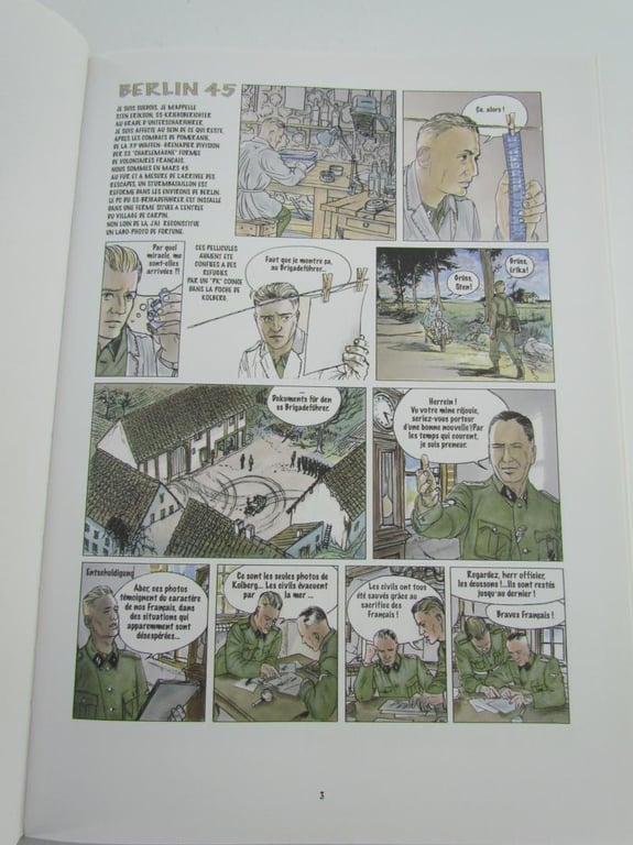 Book : Berlin 45 - Comics - Marc de Witte