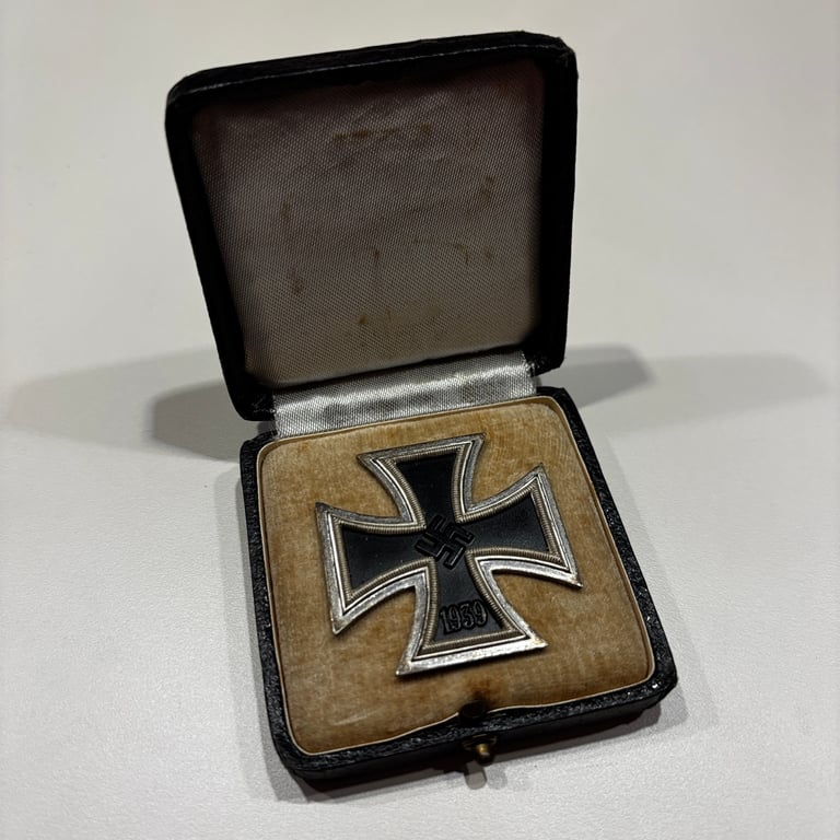 WH Cased Iron Cross First Class "15" Friedrich Orth