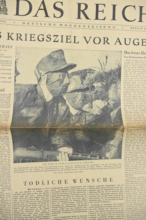 German Newspaper “Das Reich” 26 March 1944