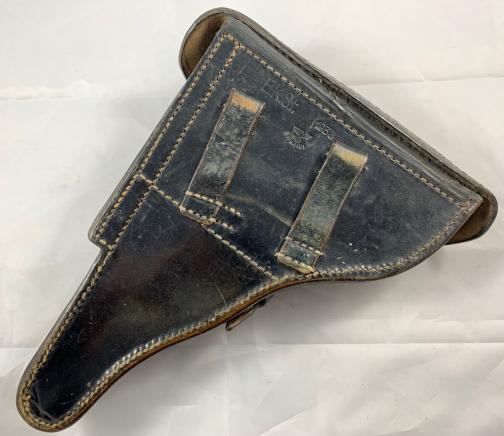 WH (Heer)/Waffen-SS Leather P08 Holster -1938-