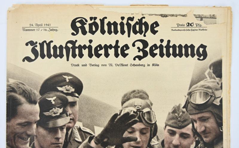 German Magazine kölnische illustrierte zeitung April 1941
