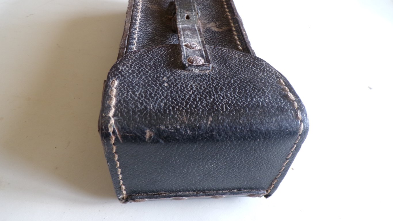 O.B. 33 Field Telephone Handset Pouch - WaA Ink Stamped