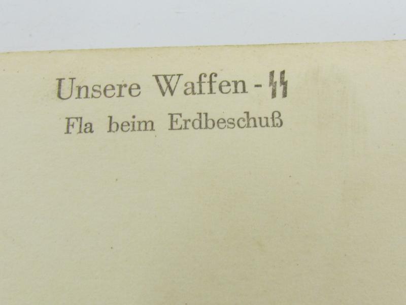 Postcard : Unsere Waffen-SS