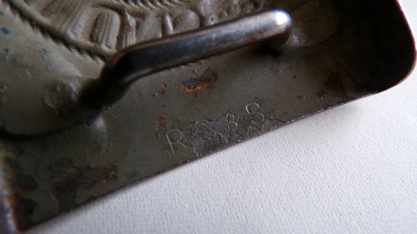 Heer Combat Belt Buckle RS & S