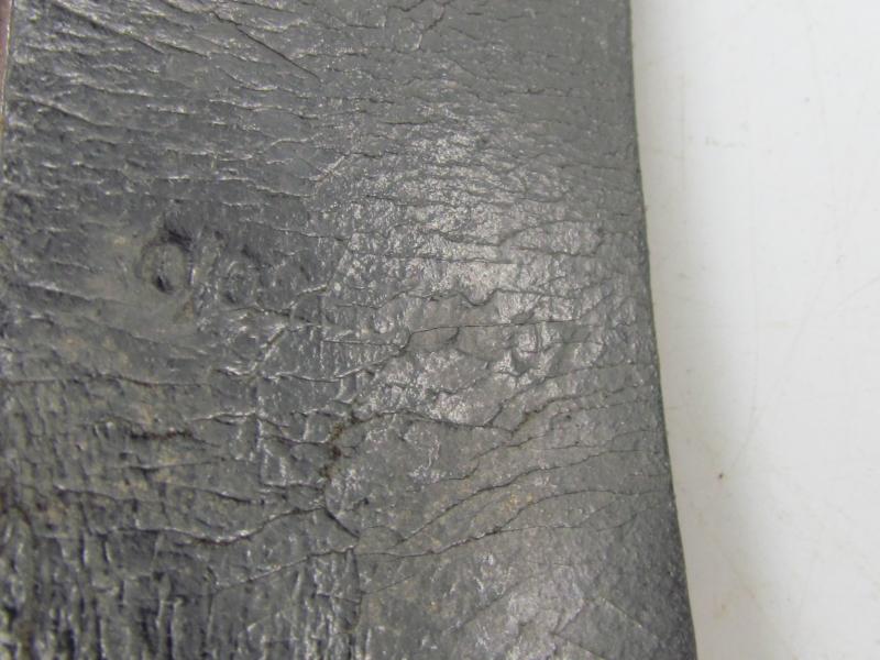 WH/SS Leather Equipment belt ( RB Numbered )